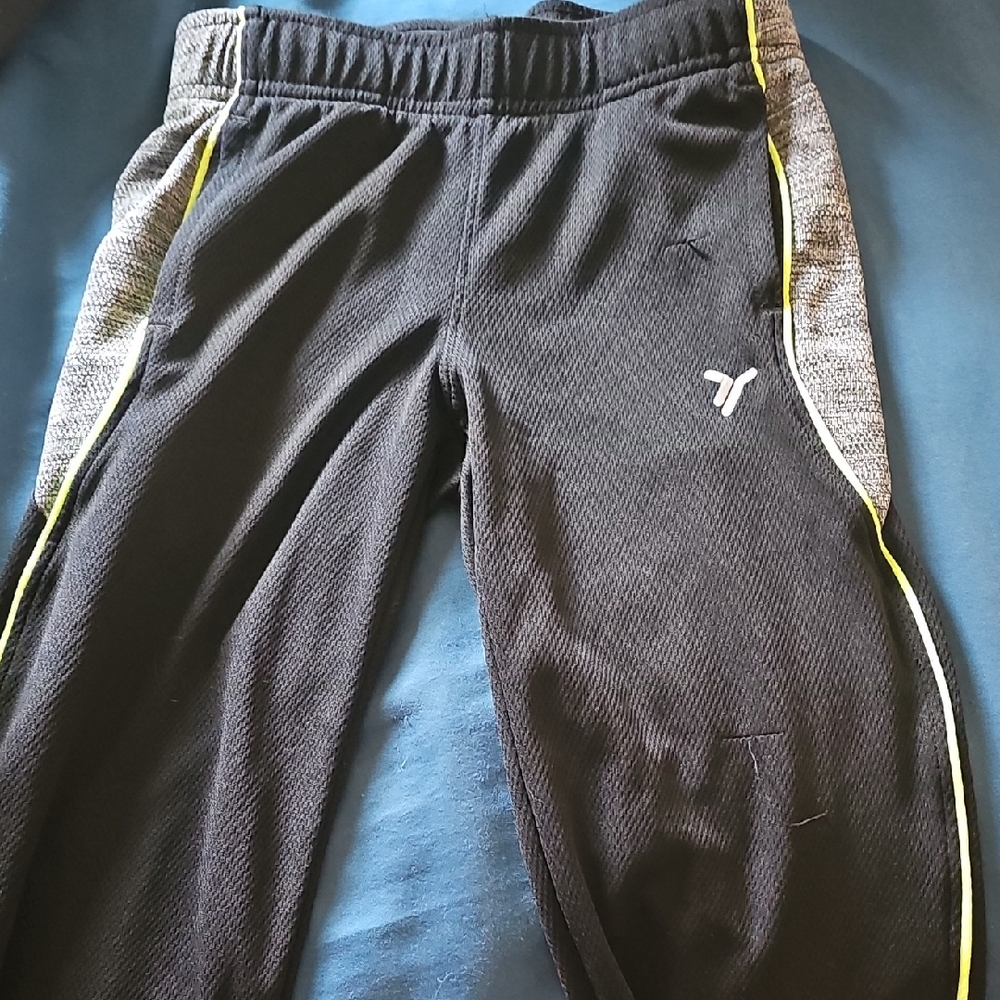 Old Navy Black and Gray Joggers with Elastic Waistband